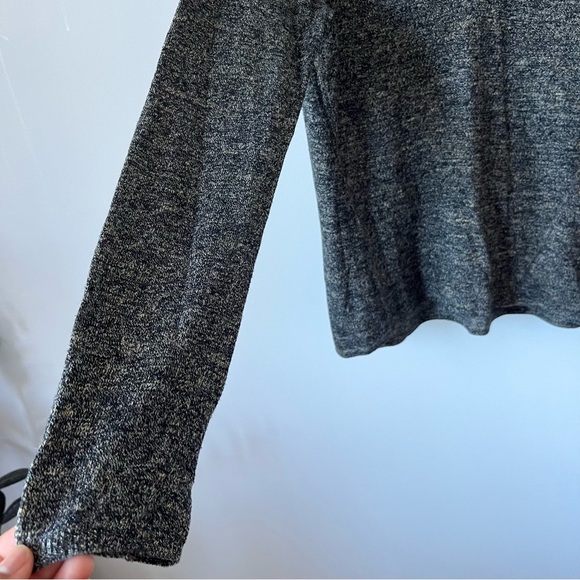 White + Warren Neon Contrast V Neck Sweater M - Picture 9 of 10